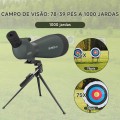Luneta - Telescopio - SvBONY - 25-75x100 com Tripé - SV28 A 100mm