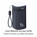 Câmera Escondida Espiã Urso De Pelucia Wifi + Bateria 20.000mAh