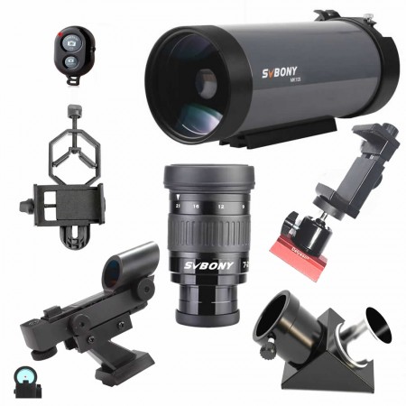 Telescópio Astronômico SvBony Maksutov Cassegrain Svbony Mk105 com "Stargazing KIT" 