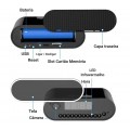 Relógio de Mesa com Câmera Escondida WiFi - 64gb