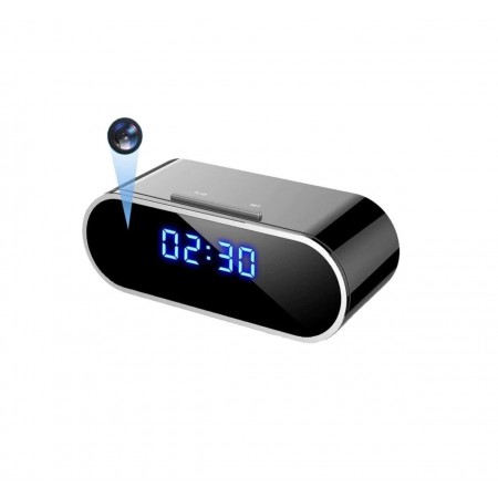 Relógio de Mesa com Câmera Escondida WiFi - 64gb