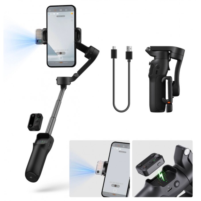 Estabilizador Gimbal HOHEM iSteady V3 Inteligencia Artificial