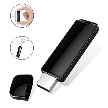 Gravador de Voz  Mini Pendrive 15 hrs