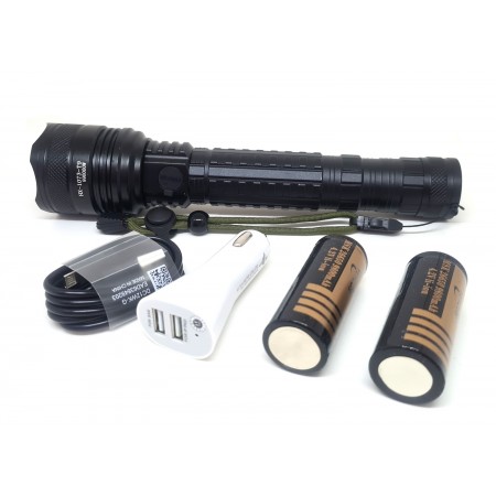 Lanterna Tática T9 Grande potente HX1073 original