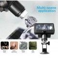 Microscópio Digital tela 4,3'' wifi / Android - Iphone - c/ 32gb