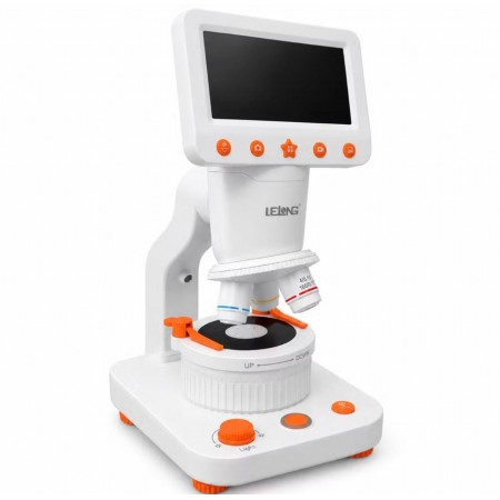 Microscópio Digital 800x Tela IPS 4,3 Pol Wi-Fi Foto Vídeo