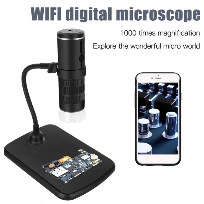 Microscópio Digital USB 1000x Original WIFI