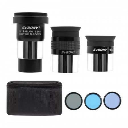 Kit De Oculares Ploss P/ Telescópio Svbony Sv233 