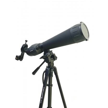 Luneta - Telescopio - Octans Tactical 30-90x90 WR  BAK4  +  Tripé 1,70 + Adaptador Celular
