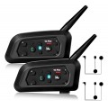  Intercomunicadores De Capacete Duplo V6 Plus