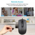 Mini Câmera Mouse USB Wifi 128Gb / Escuta ao vivo
