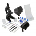 Microscópio Kit Infantil 100 peças