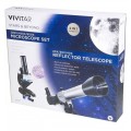 Telescopio - Microscopio Kit Infantil - Vivitar Vivtelmic20