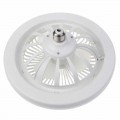 Lampada Led Inteligente Com Ventilador Controle Remoto E27