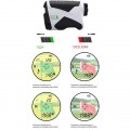 Telêmetro Laser Monoculo Lelong LE-2078 6x25mm - Range Finder 6-600m Recarregável 