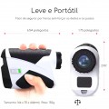 Telêmetro Laser Monoculo Lelong LE-2078 6x25mm - Range Finder 6-600m Recarregável 