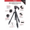 Tripé Profissional Alumínio Cabeça Joystick Manfrotto Compact Action Black