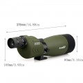 Luneta Terrestre BAK4 FMC - SvBONY 25-75x70 - Spotting Scope sem tripé