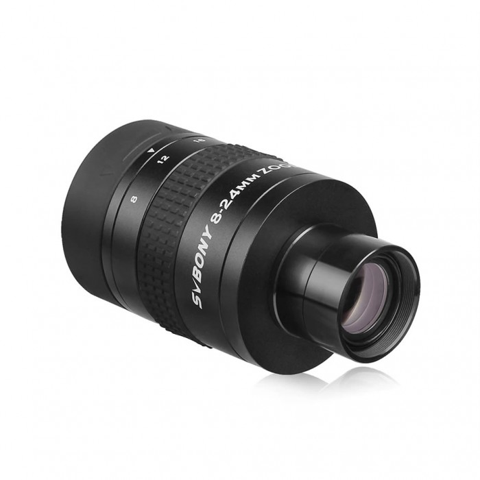 Ocular Profissional SvBony 1,25" Zoom 8-24 mm - para Telescopio