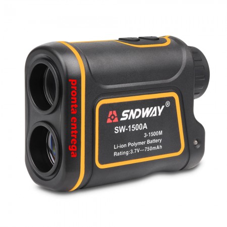Telêmetro Laser Monoculo SNDWAY SW-1500A 7x25mm - Range Finder 3-1500m