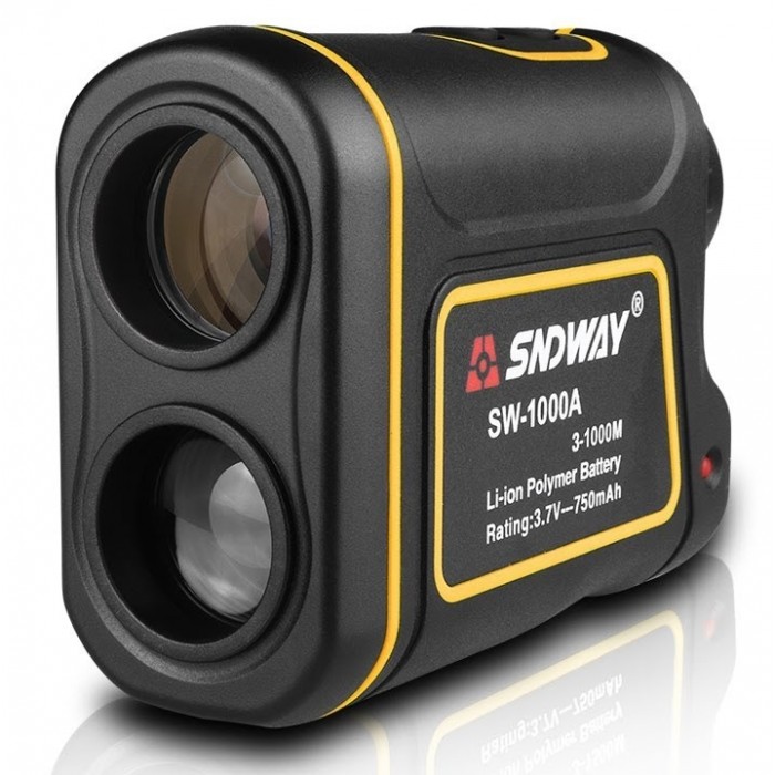 Telêmetro Laser Monoculo SNDWAY SW-1000A 7x25mm - Range Finder 3-1000m