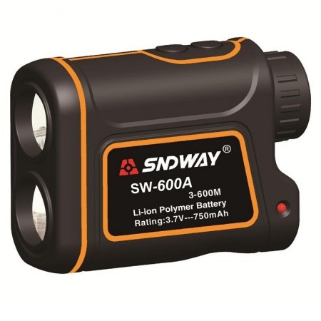 Telêmetro Laser Monoculo SNDWAY SW-600A 7x25mm - Range Finder 3-600m