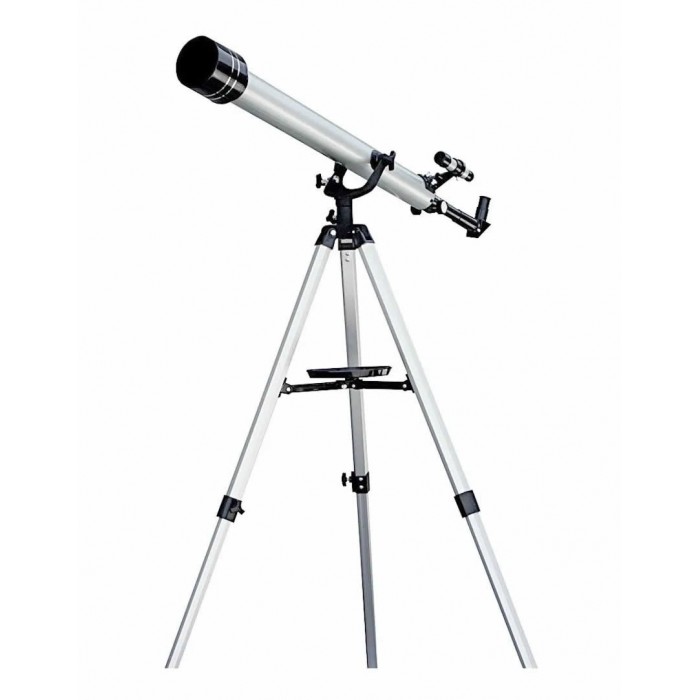 Telescópio Refrator F90060 com Tripé Azimutal