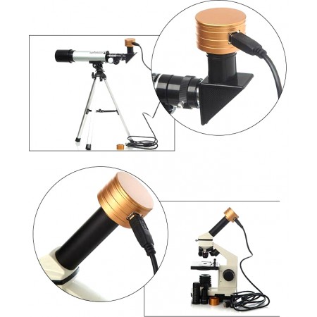 Ocular Eletrônico USB Professional 5 Mpixel - Câmera Digital para Astrofotografia 1,25"