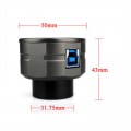 Ocular Eletrônico USB Professional 8 Mpixel - Câmera Digital para Astrofotografia 1,25"