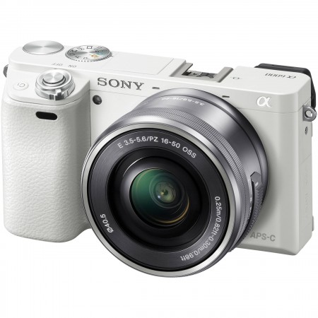 Sony Alpha A6000 Branca + Lente 16-50mm F/3.5-5.6 Pronta Entrega