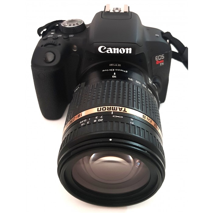 Canon EOS Rebel T7i DSLR com Lente SuperZoom (15X) - USADO