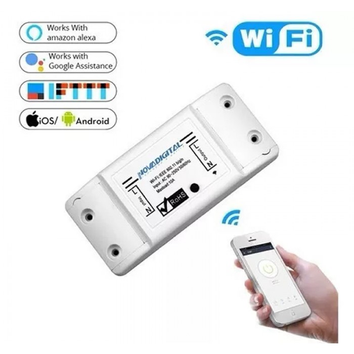 Interruptor Wifi - Automação Residencial -  Novadigital 