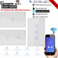 Interruptor Wifi Touch Sonoff - Automação Residencial -  3 Botões