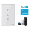 Interruptor Wifi Touch Sonoff - Automação Residencial -  3 Botões