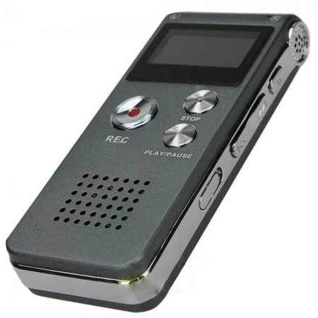 Gravador Digital Telefônico de Áudio e Voz 8GB 