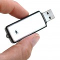 Gravador de Voz Pendrive 8GB - grava de 15 a 20 horas 