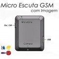 Micro Escuta GSM X009 + Bateria Extra