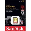 Cartão de Memória Sandisk Extreme SDXC 32Gb 90Mb/s