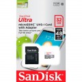 Cartão de Memória Sandisk Ultra MicroSD 32Gb 48Mb/s