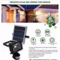 Refletor Solar Com Sensor de Movimento - 80W