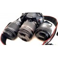 Canon EOS Rebel T5i KIT Professional com 3 Lentes - USADO