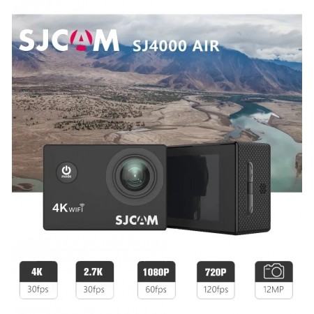 SJCAM SJ4000 AIR Wifi ORIGINAL KIT Moto 